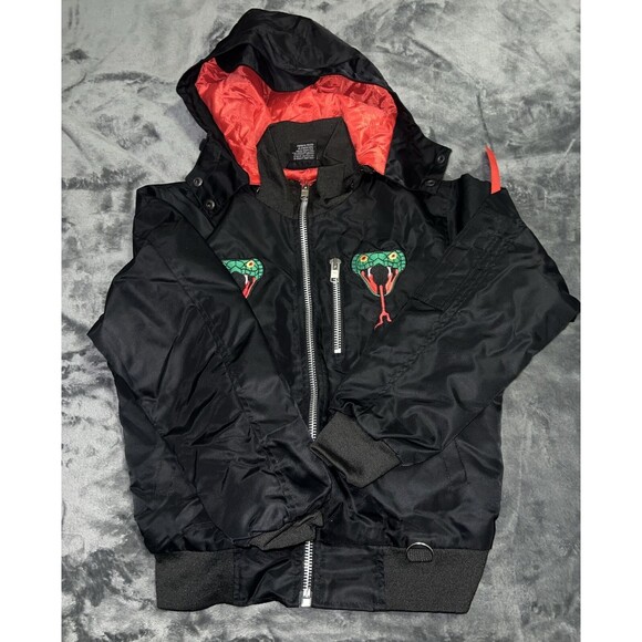 Large LADIES Death Traitors PEACE DEATHBomber Jacket Rare